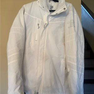 Cutter & Buck Classic White WeatherTech Jacket